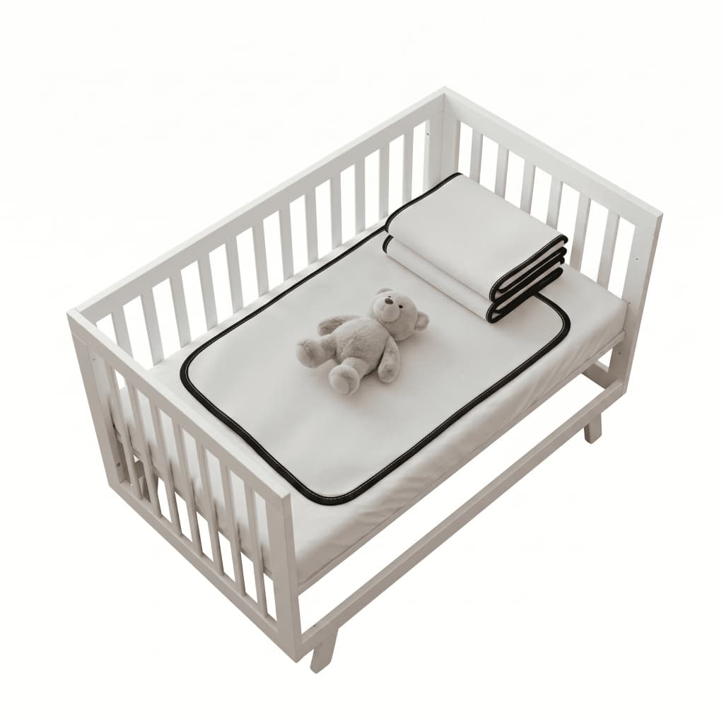 Kit 3 Protetor Colchão Impermeável Berço Infantil Desfralde Bebê Resguardo Lavável Capa Xixi 60x45