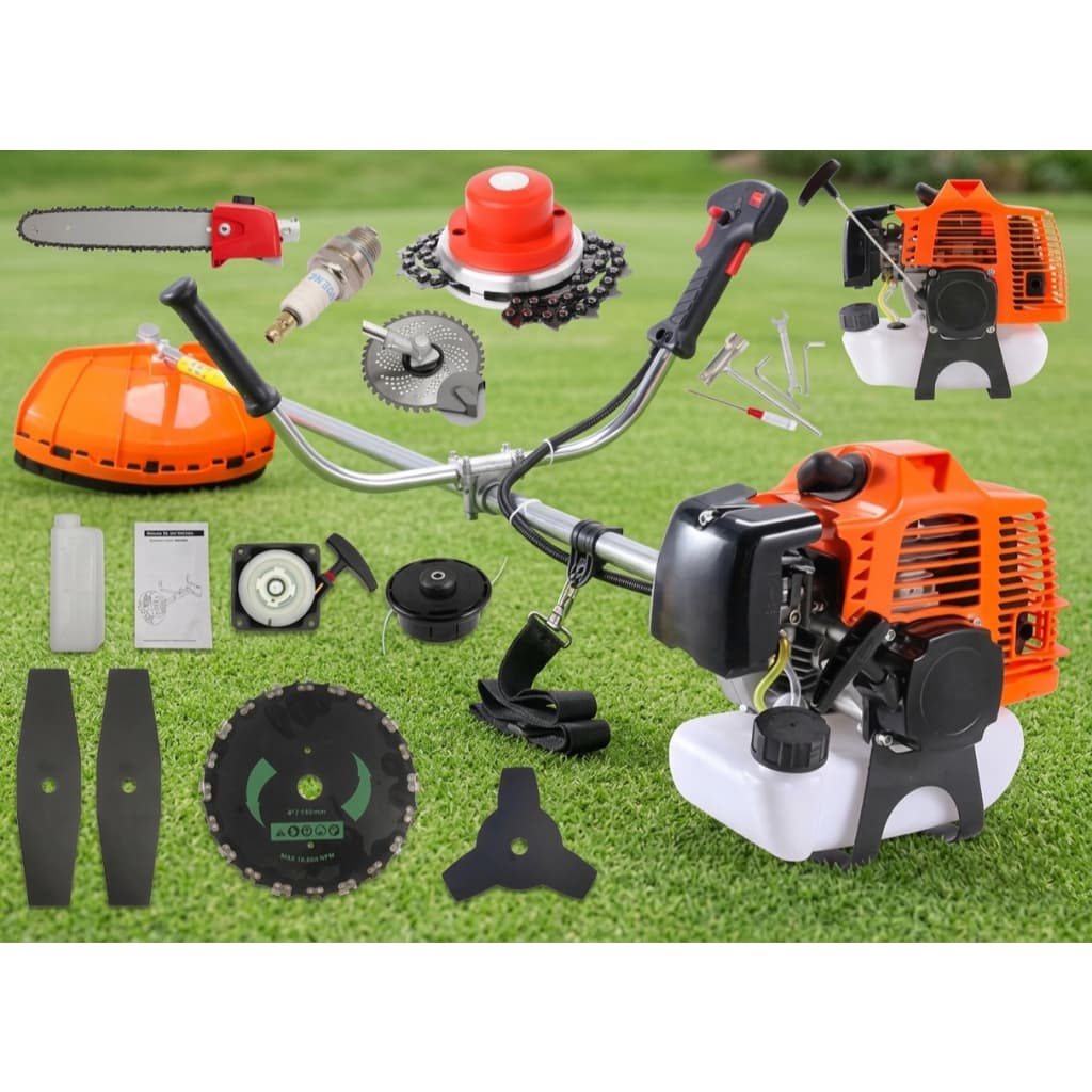 Roçadeira 75cc - 3.5hp - profissional a gasolina nakasaki 10 em 1 - Qualidade