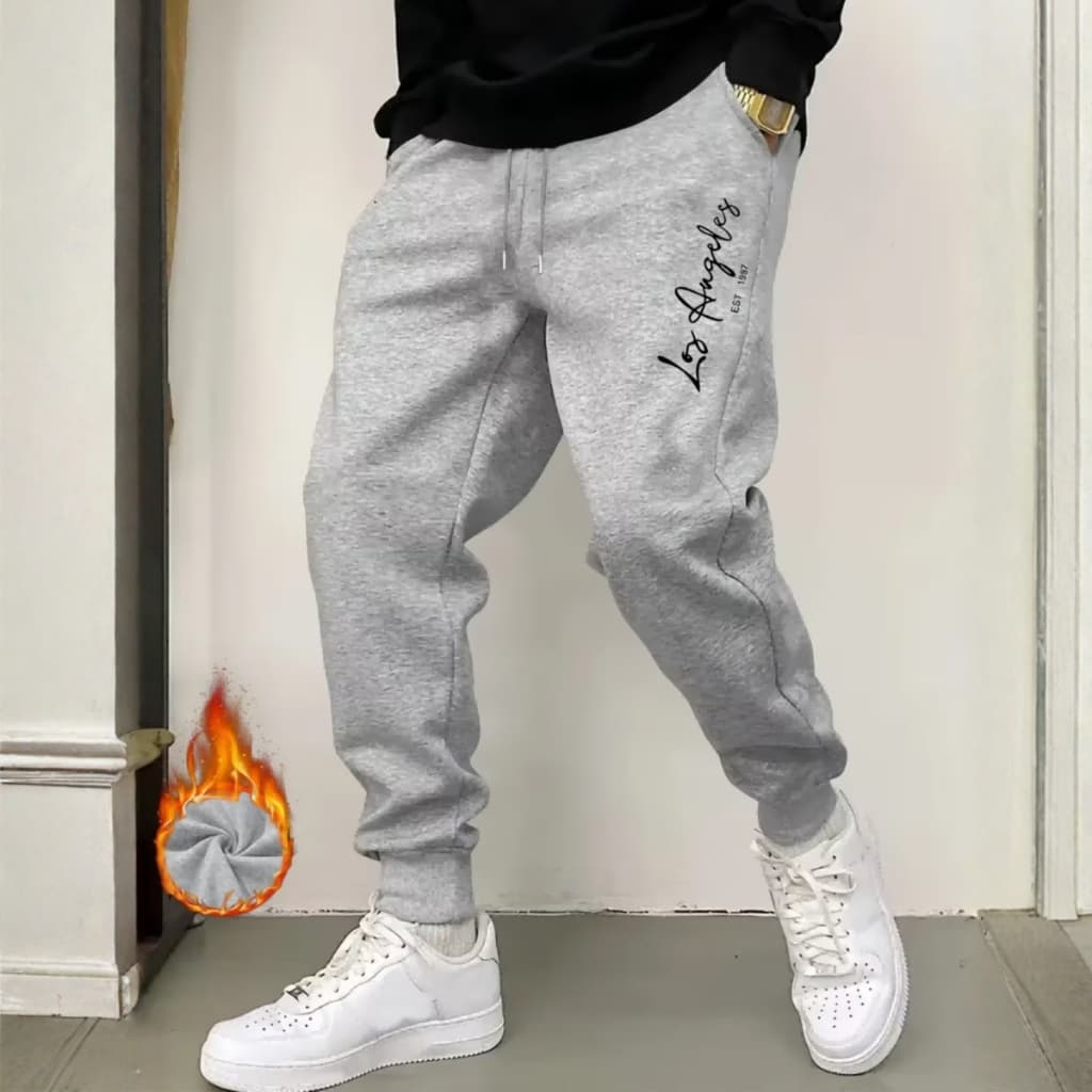 Calça Jooguer Los Angeles  Academia Esportiva Moda Inverno c/ Bolsos