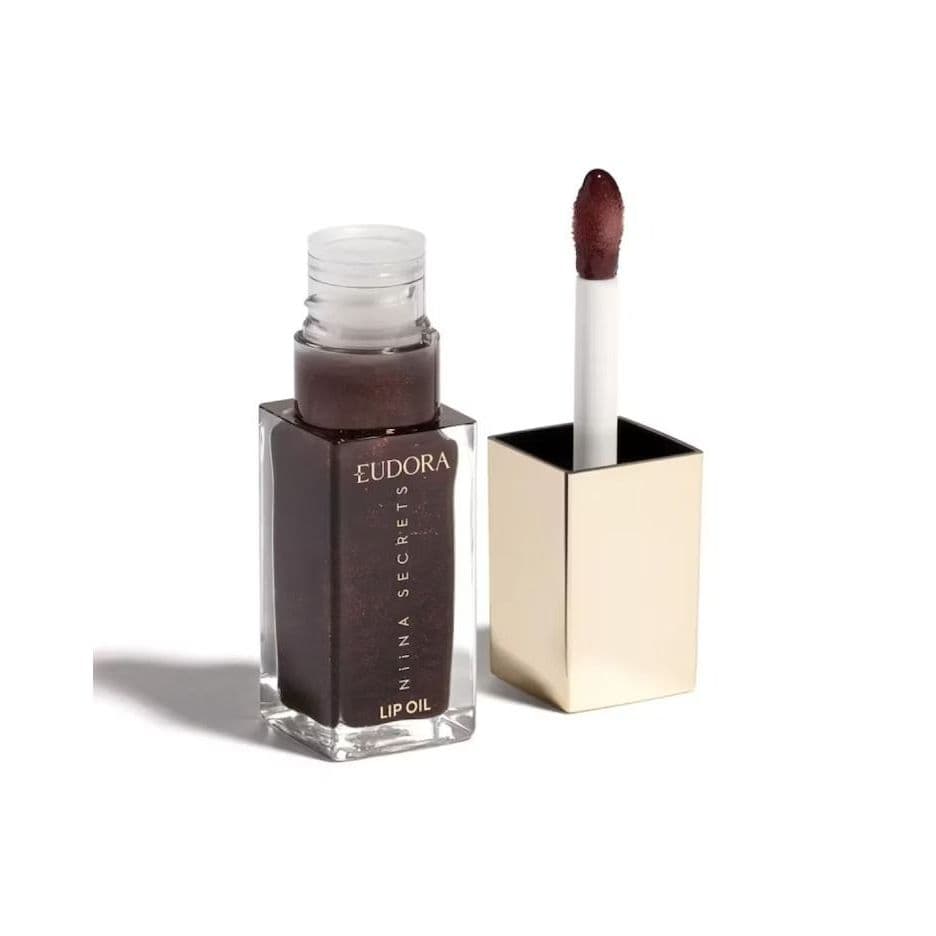 Lip Oil Shine Flowers Rosa Negra Niina Secrets 7ml