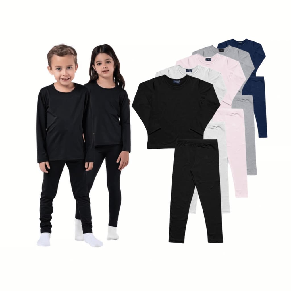 Conjunto Térmico Infantil Segunda Pele Inverno Unissex