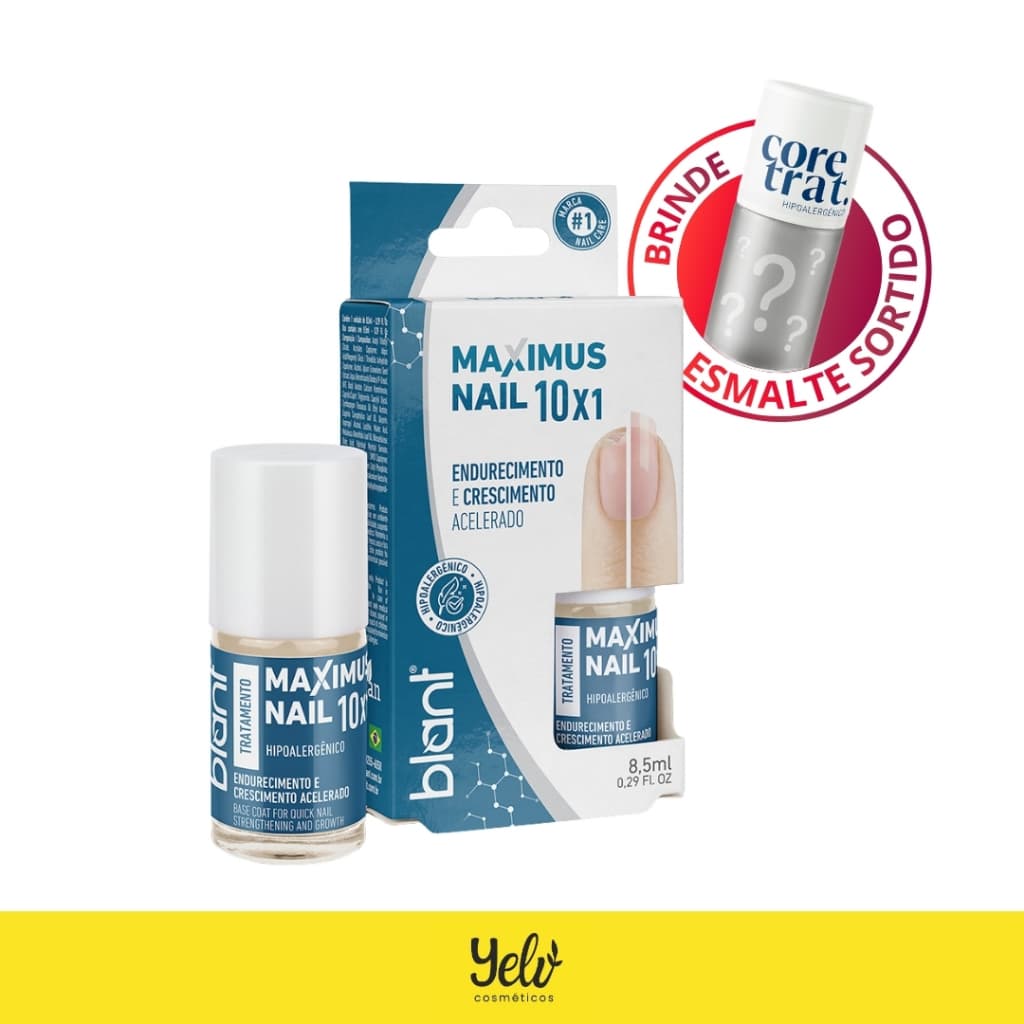 Maximus Nail 10x1 Blant Nutrição e Resistência