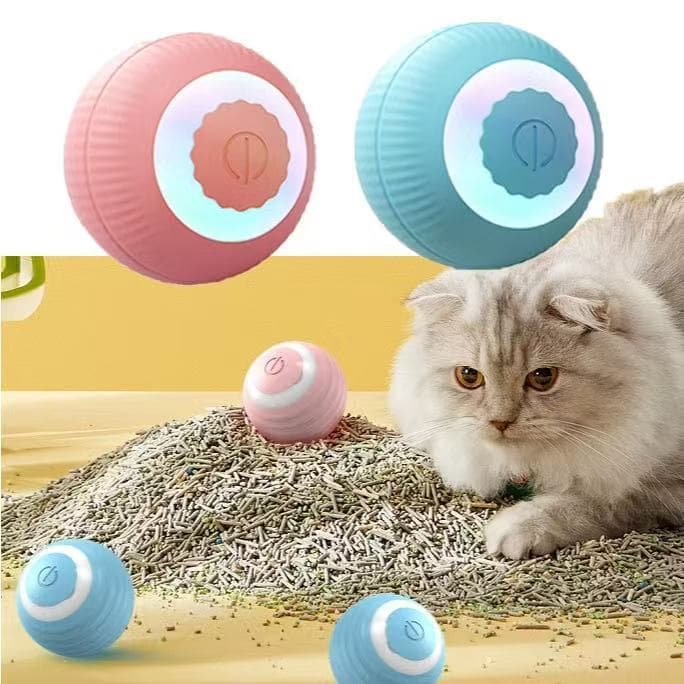 Bola Mágica Silenciosa Para Gatos: Seguro E Diversão!