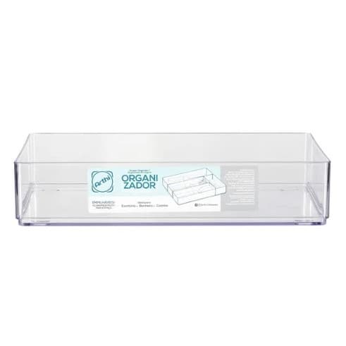BANDEJA ORG GAVETA  3,2 LTS  PS CRISTAL - 32X24X5