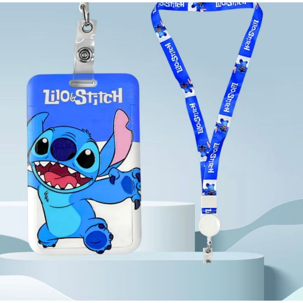 PORTA CRACHÁ CARTÃO OU BILHETE ÚNICO LILO&STITCH!!! PROPORCIONANDO MOMENTOS DIVERTIDOS NO SEU DIA A DIA!!!