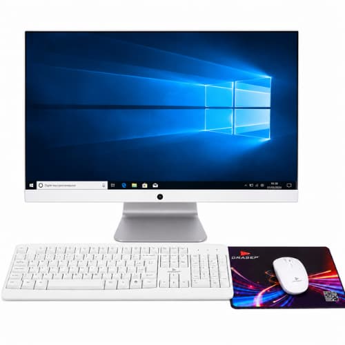 Computador All In One 23,8" Full HD Intel i5 5ª Geração 16GB RAM SSD 512GB Webcam Kit Teclado Mouse