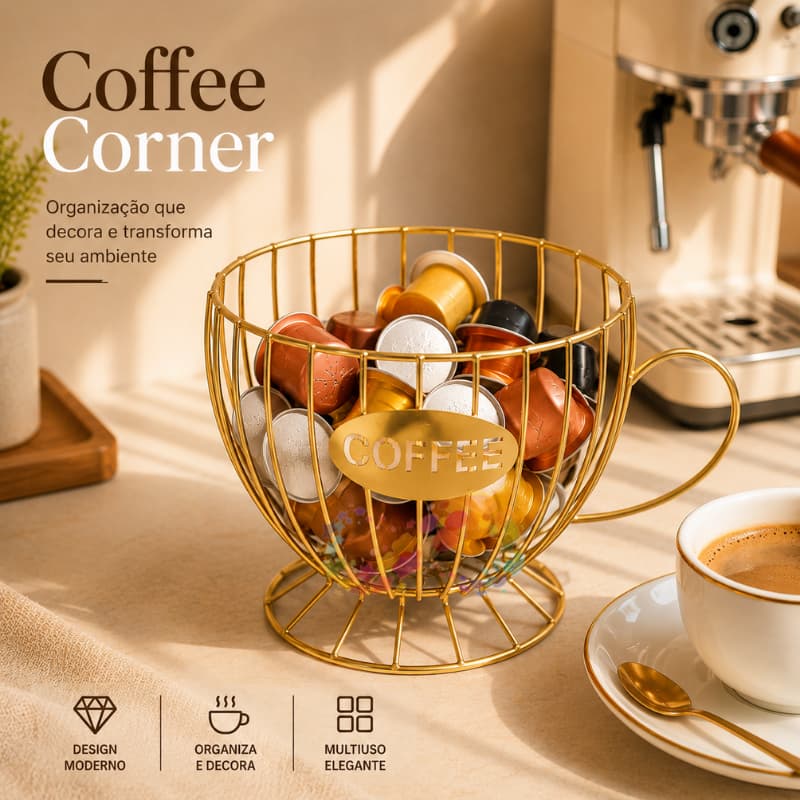 Porta cápsula Nespresso 3 corações dolce gusto expresso nescafé Cafe Cesta Armazenamento lanche de frutas