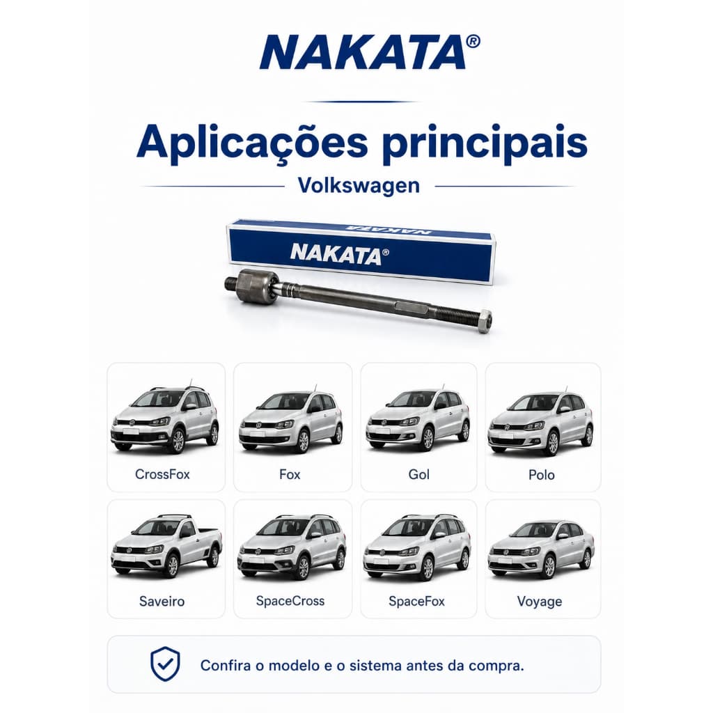 Terminal Axial Nakata Gol Fox Voyage Saveiro Polo
