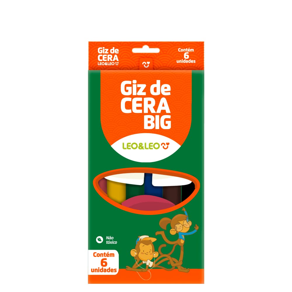 GIZ DE CERA KIT COM 10 UNIDADES LEO E LEO C/6