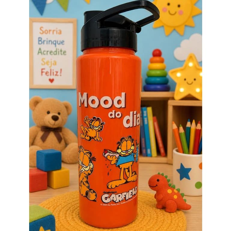 SQUEEZE SPORT LAR 750ML GARFIELD LASANHA