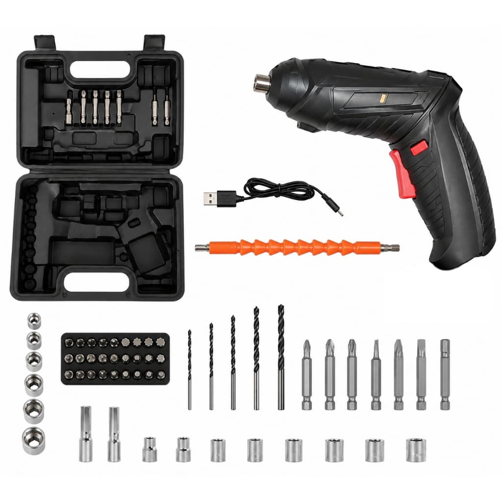 Oferta especial Kit Parafusadeira com Impacto 13mm Sem Fio Bateria Interna