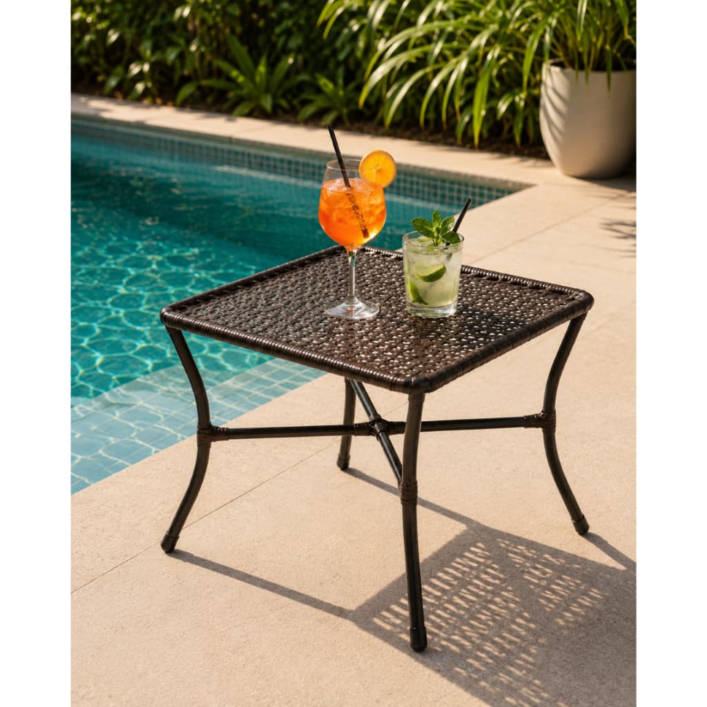 Mesa Centro Externa Para Jardim, Piscina Decor Móveis
