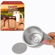 Caneca Mixer com Misturador Magnético à Pilha Keita 350ml