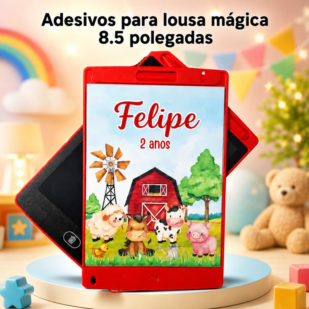 Adesivo Personalizado para Lousa Mágica 8,5”