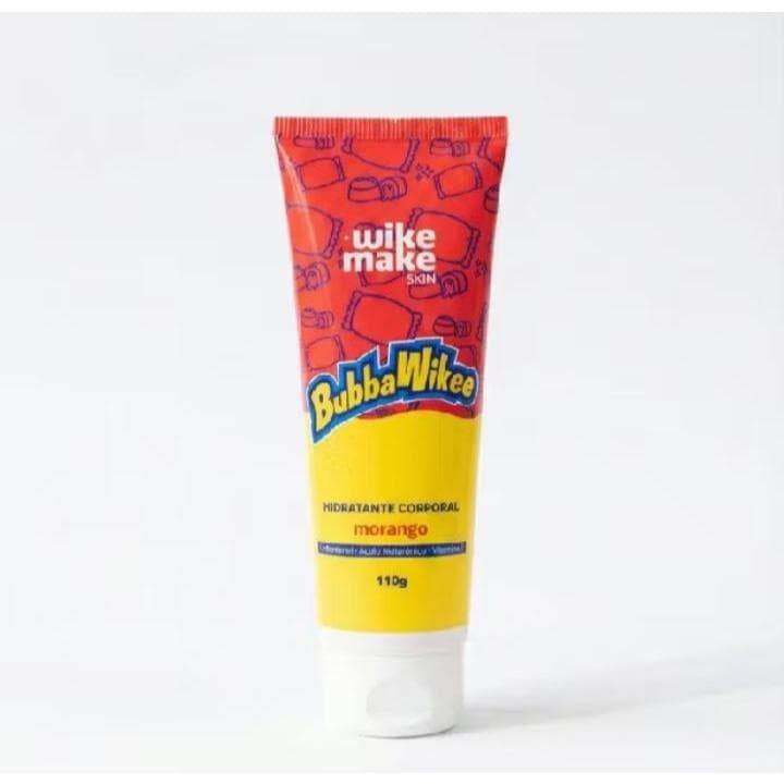 Hidratante Corporal 200ml BubbaWikee Morango Wike Make
