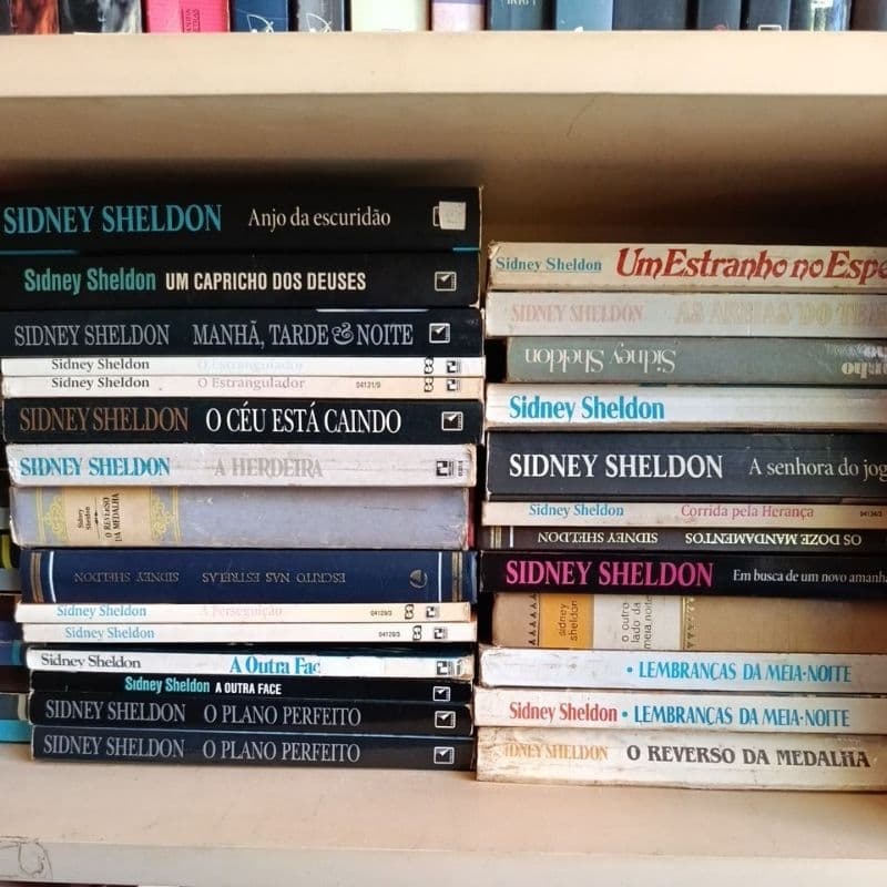 Livros Romance Sidney Sheldon (VENDA INDIVIDUAL)