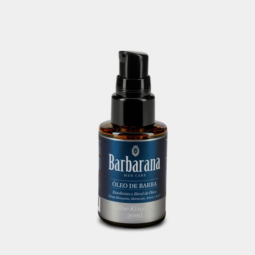 Óleo de Barba Barbarana - Blue Kingdon 30 ml