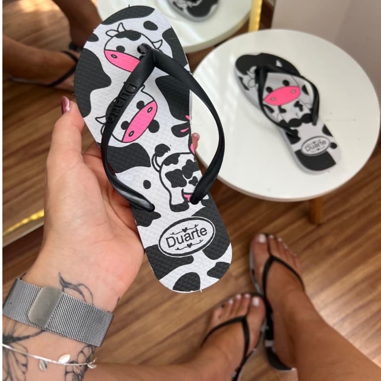 Chinelo Feminino Estampados Mais Vendidos Blogueirinha Promocao