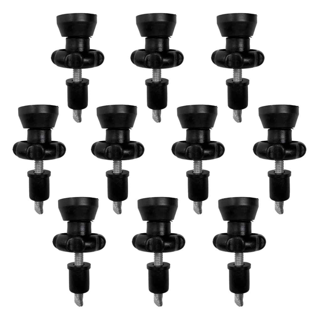 Kit 10 Manípulos Grade para Cachorro Portão Pet e Cercado de Segurança para Bebê