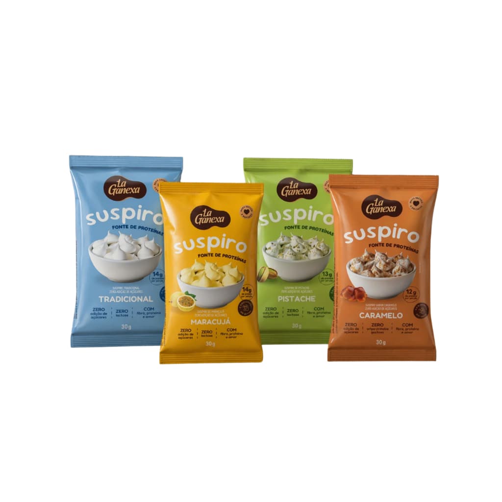 Kit 3x und Suspiro Proteico 30g - La Ganexa