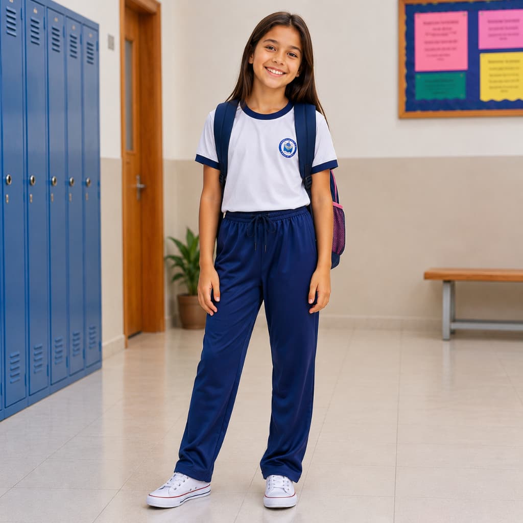 Calça Feminina Infantil Juvenil Casual Escolar Moda Blogueira