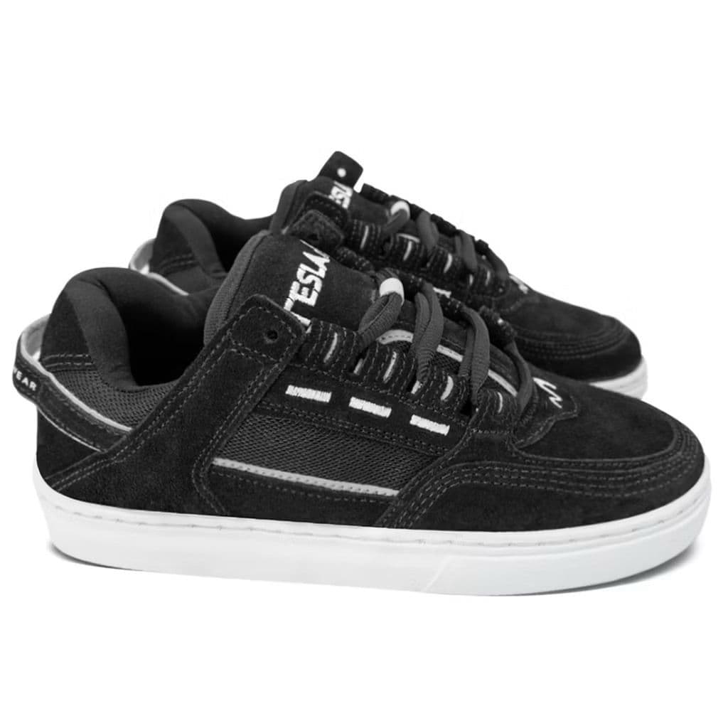 Tenis Tesla Coiil All Black Masculino e Feminino Skate do Cadarço Grosso