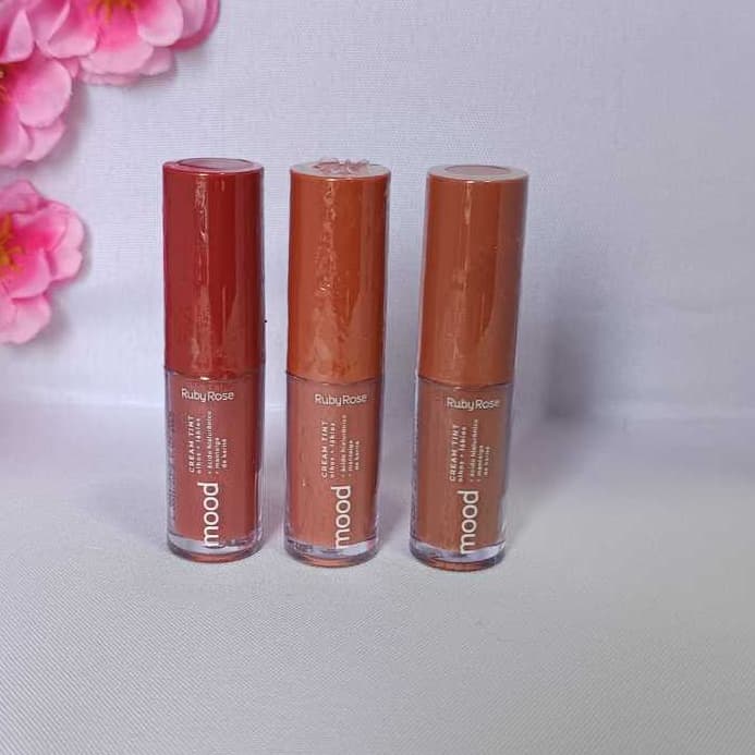 CREAM TINT MOOD OLHOS LABIOS 2 EM 1 RUBY ROSE