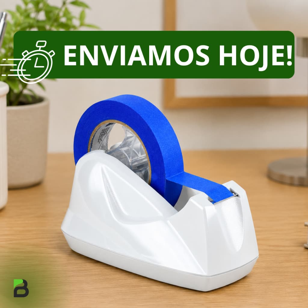 Suporte Porta Durex Fita Adesiva De Mesa Para Escritório Facility Office - Acrimet 271 Envio Imediato