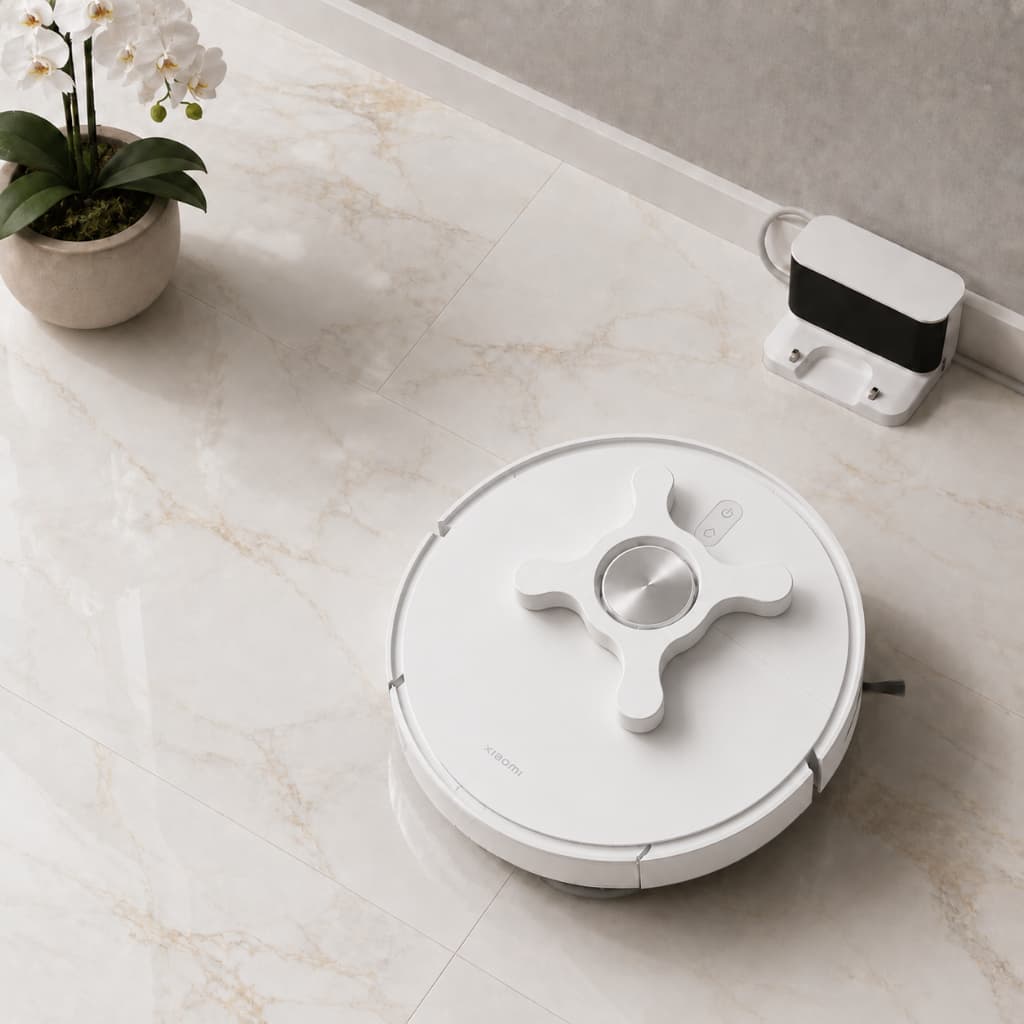 Suporte para Manutenção e Limpeza de Robô Aspirador Xiaomi e Roborock + Base de Parede Grátis