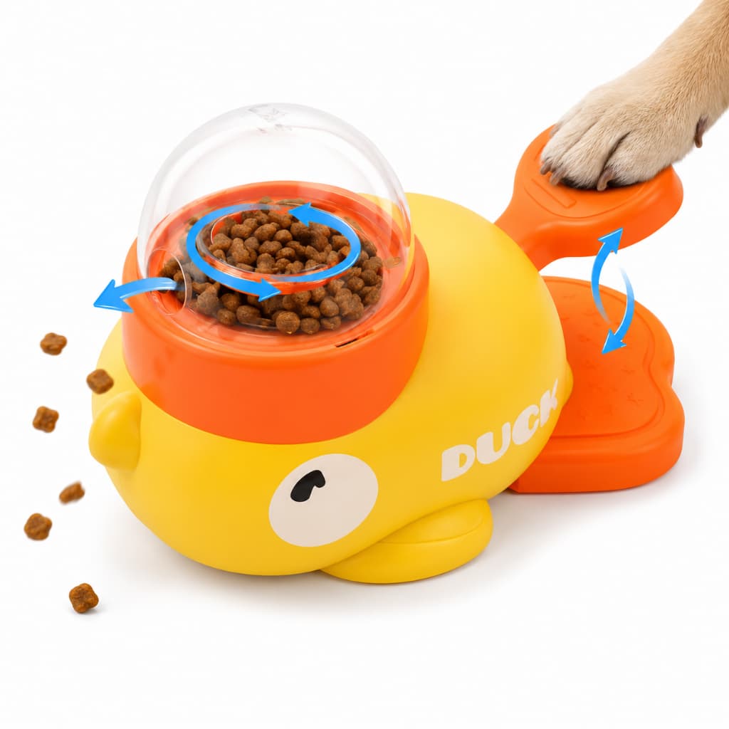 Brinquedo Interativo Petisco Para Cães Alimentador Lento - EIDI PETS