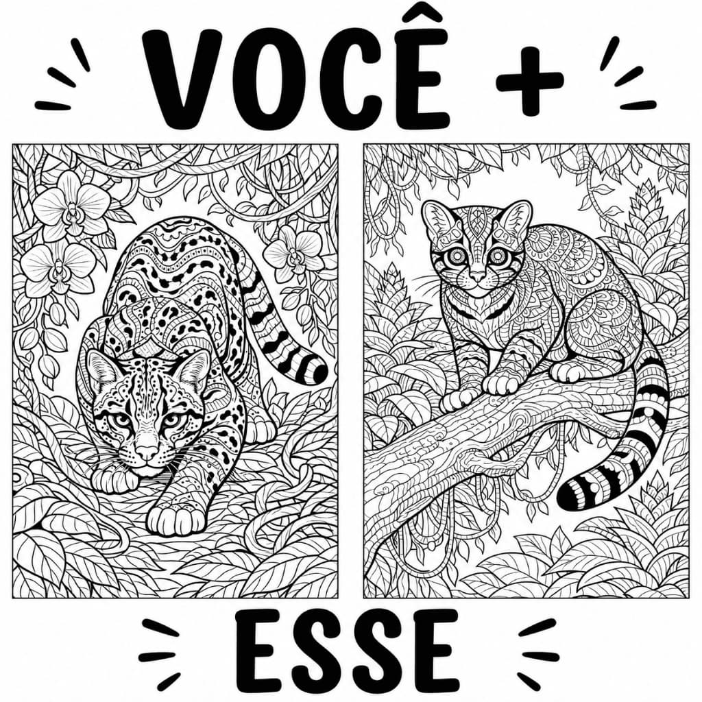 30  Desenhos Animais Mandalas para Colorir - ( 2 Desenhos por folha ) TERAPIA E RELAXAMENTO Papel A4