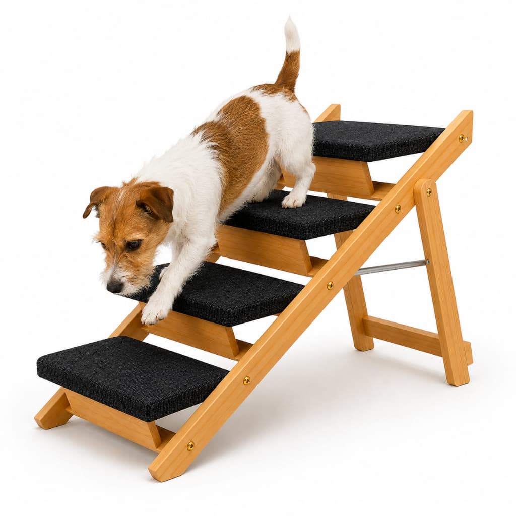 Escada Antiderrapante Para Pets Pequenos e Médios 50kg
