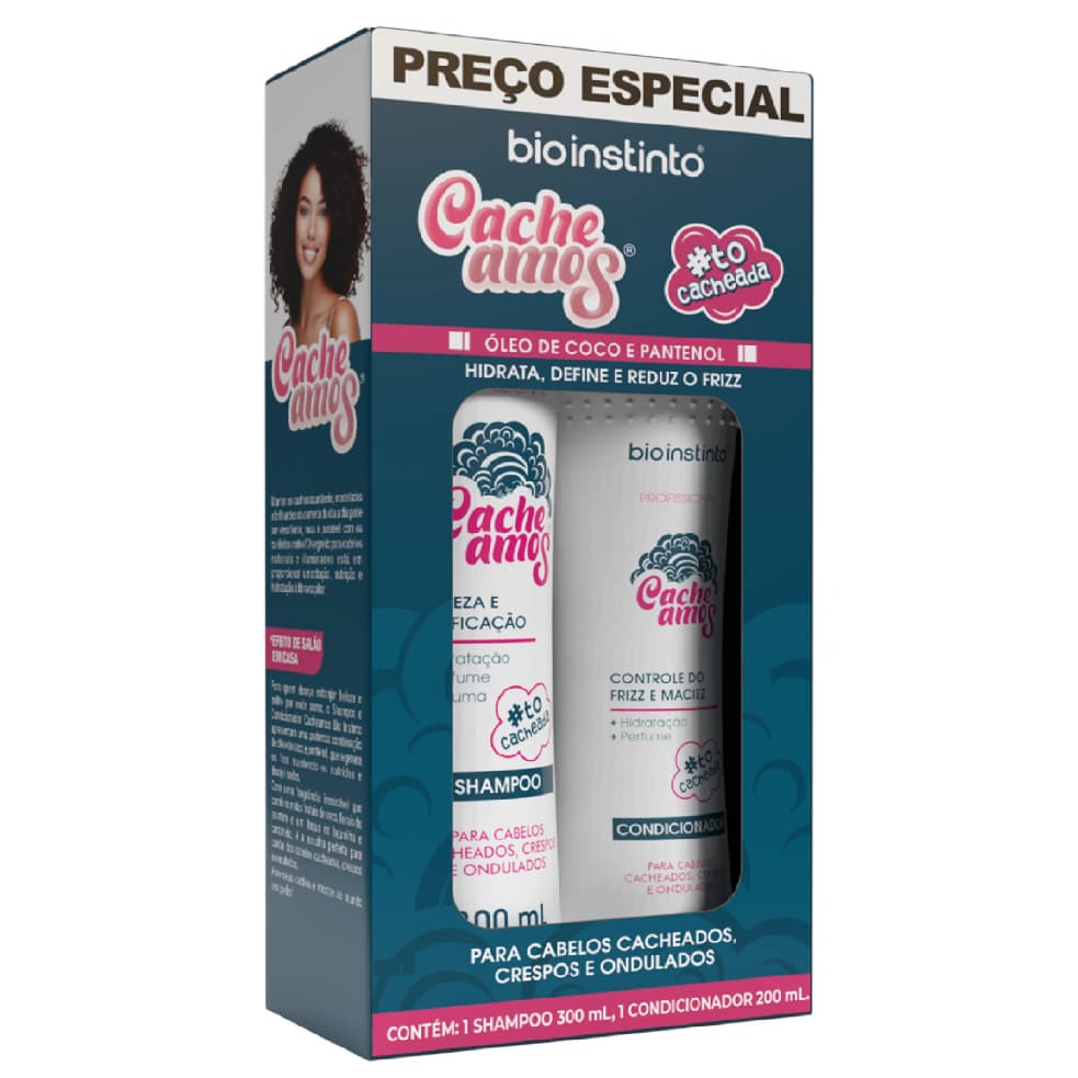 Kit Cacheamos Bio Instinto 2 Itens (6 KITS OU 12 KITS)