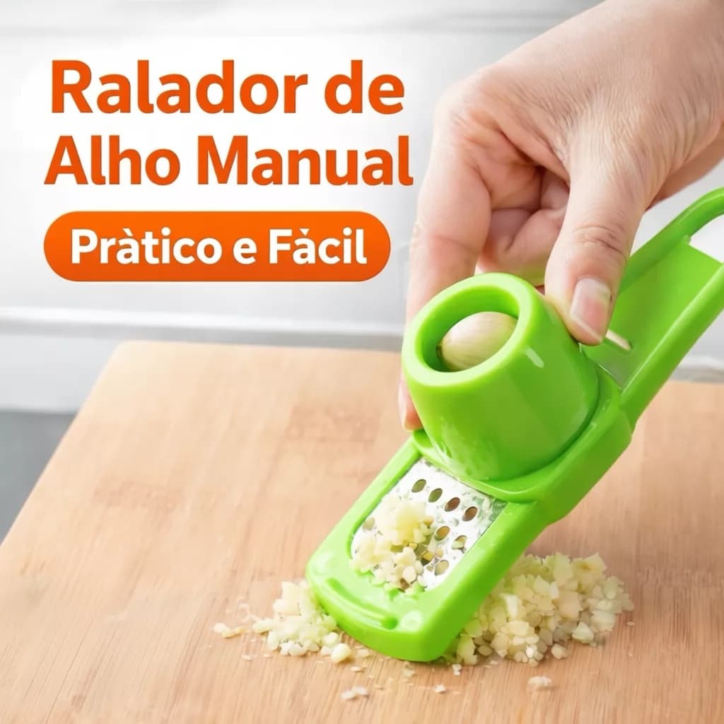 Ralador De Alho Triturador Manual Gengibre Cortador Fatiador Chopper Imprensa Moedor Cozinha