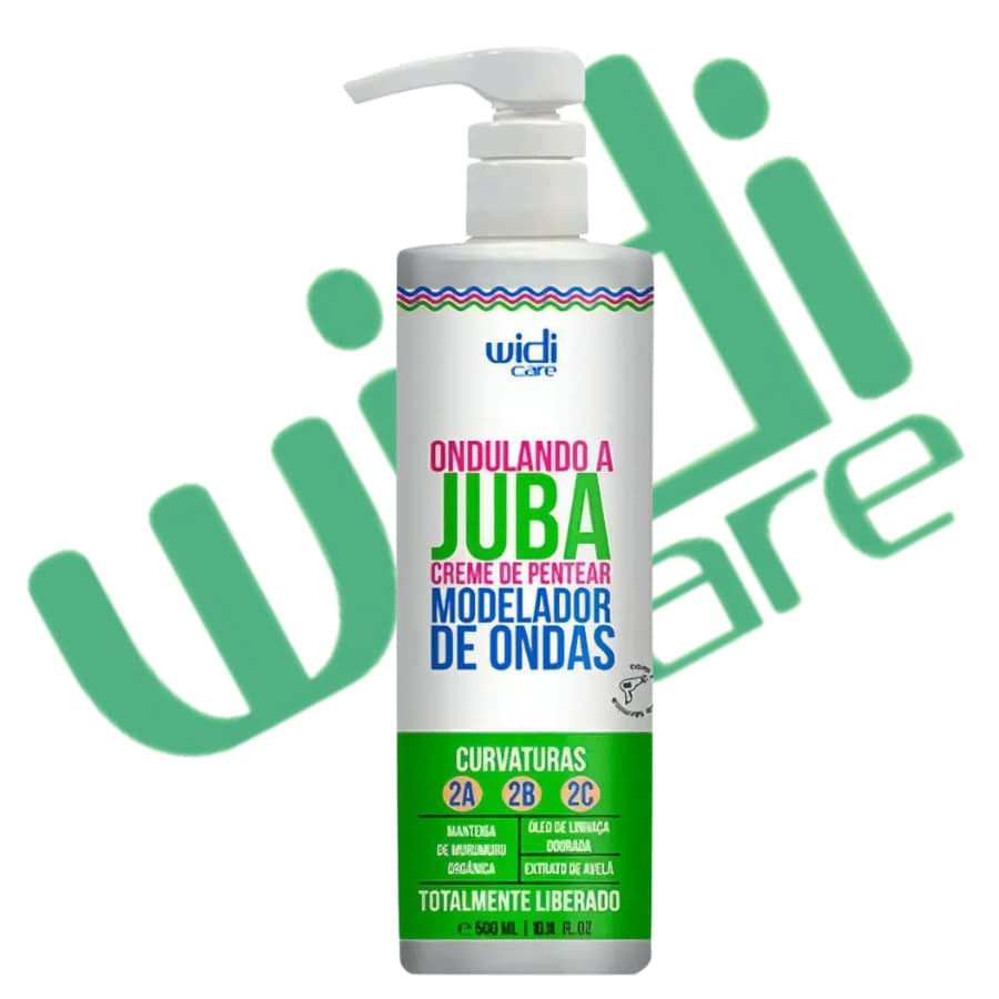 Ondulando a Juba Creme de Pentear 500ml Widi Care | Modelador de Ondas