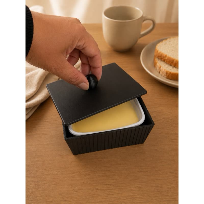 🧈 Pote Porta Margarina 250g com Tampa – Design Moderno e Funcional
