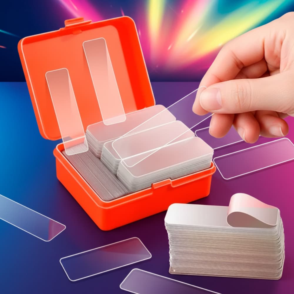 Fita Adesiva Dupla Face Extra Forte Em Barras Tiras 1X4cm