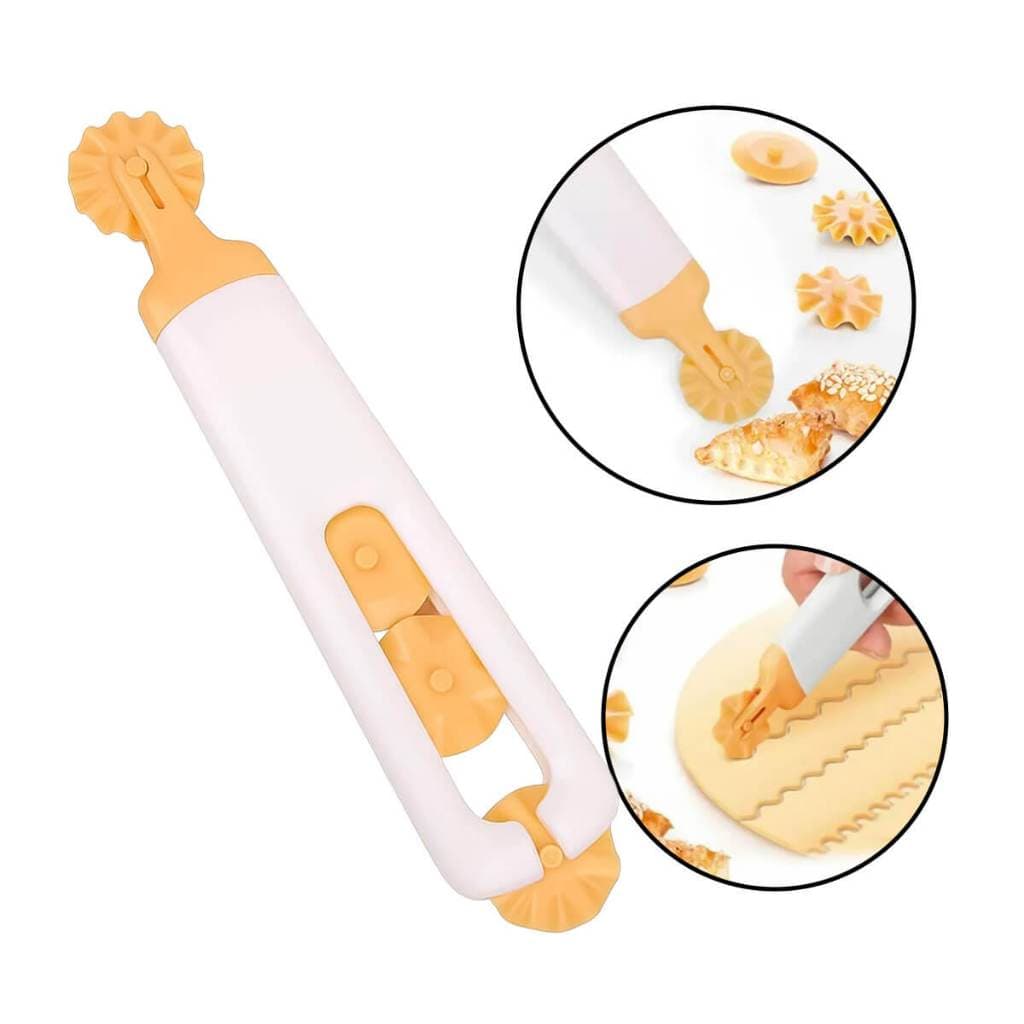 Rolo Cortador Fechador de Massas Pastel Pizza