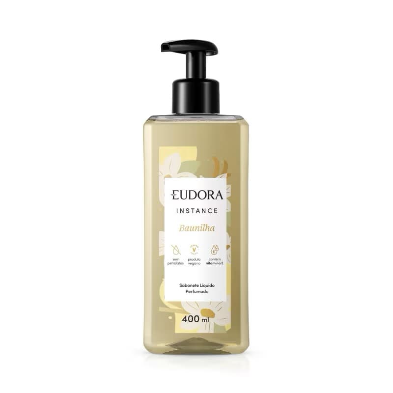 Sabonete Líquido Perfumado Instance Baunilha 400ml