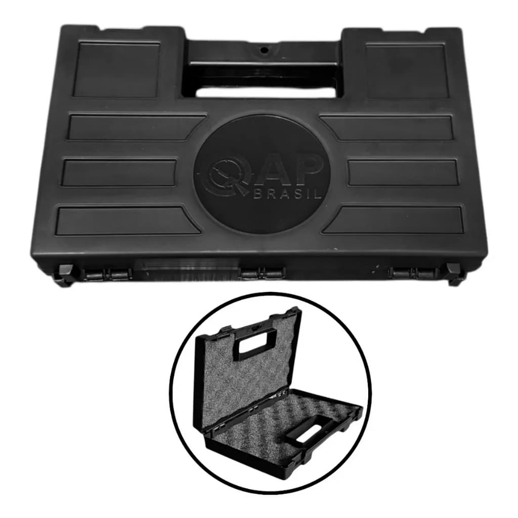 Maleta Case Rígida C/ Espuma Interna 28cm Reforçada