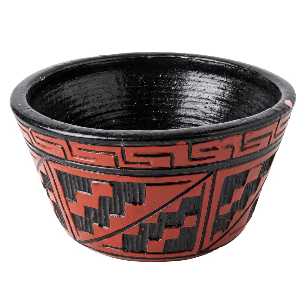 Bacia De Barro Africano P/ Assentamento Orixa Marajoara N02