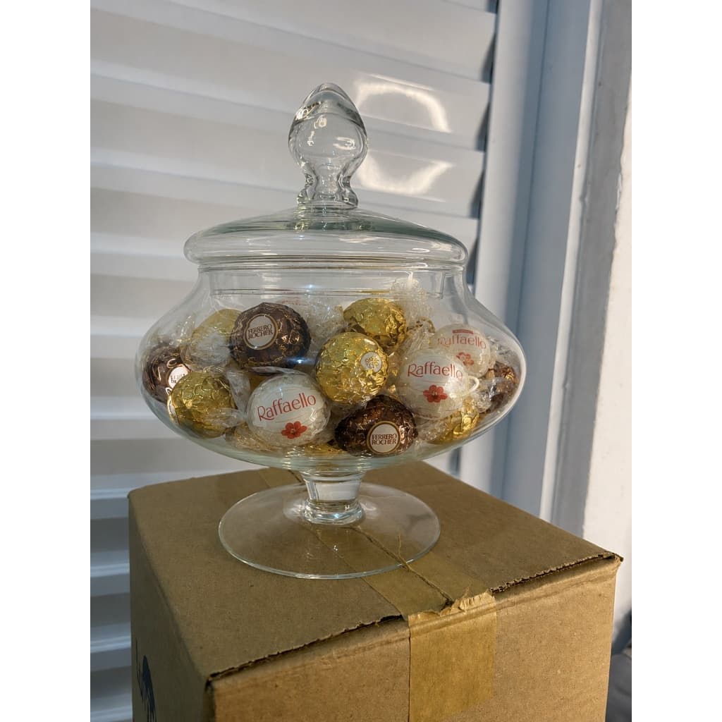 Bomboniere De Vidro 1400 ML - Elegancia e Praticidade