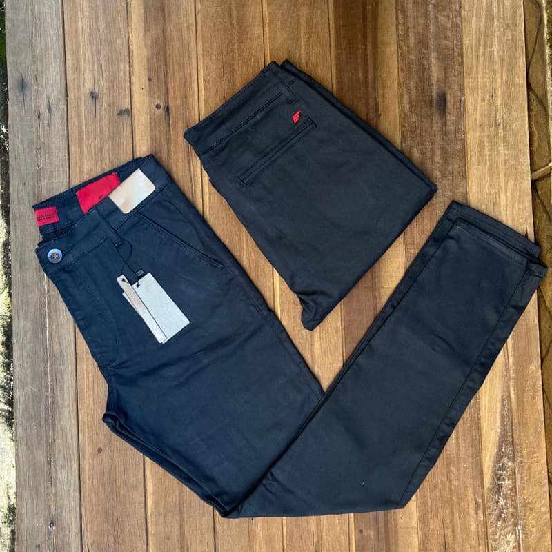 Calça Sarja/Esporte Fino Masculina Premium Com Elastano MRJ