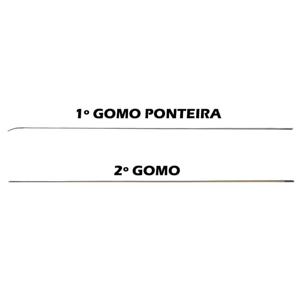 GOMO REPOSIÇÃO VARA DE PESCA CMIK DOURADA GOMO LONGO SERVE EM TODAS