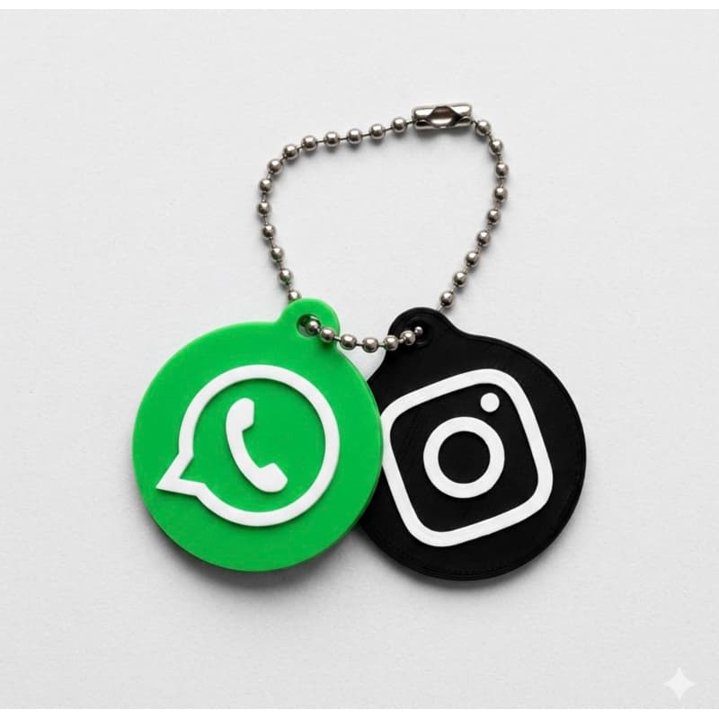 Tag NFC Instagram e WhatsApp