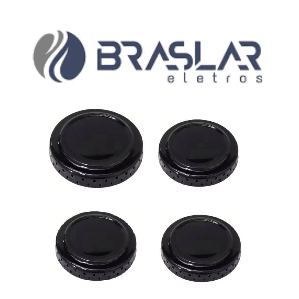 Kit Espalhador Tampa do Fogao Braslar Sirius e Sirius Plus 4, 5 e 6 bocas