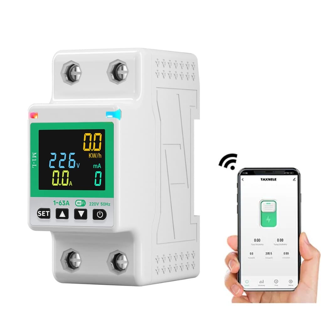 Enviamos De SP Disjuntor Wifi Idr 63A Bivolt 110/220v Medidor Energia