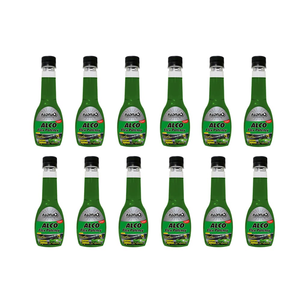Aditivo Combustivel Alcool Limpa Sistema 200ml Promoção 12 unidades