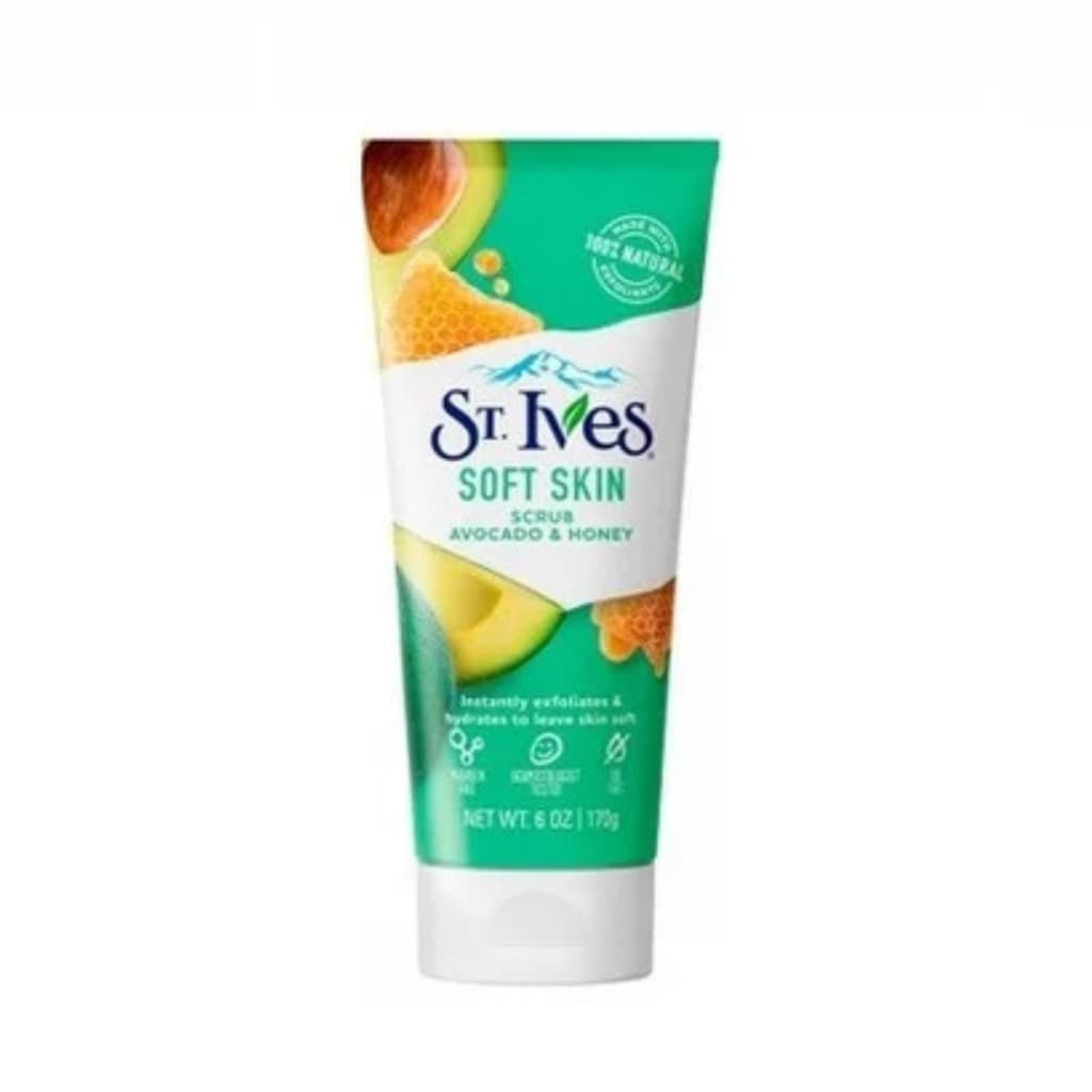 St. Ives esfoliante corporal Abacate e mel 170g
