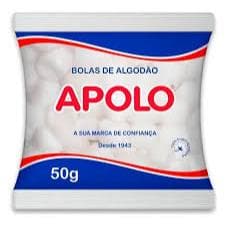 ALGODÃO APOLO BOLA BRANCA 50g